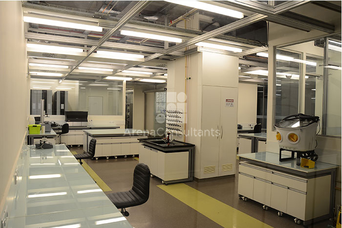 Nora rubberized flooring for laboratory planning